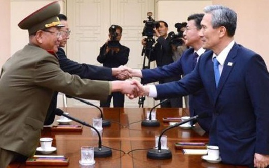 محادثات عسكرية بين الكوريتين