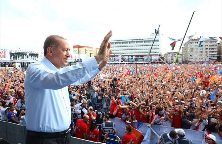 فوز أردوغان بالانتخابات الرئاسية