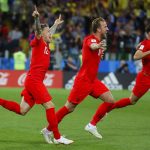إنجلترا تفوز بركلات الترجيح على كولومبيا