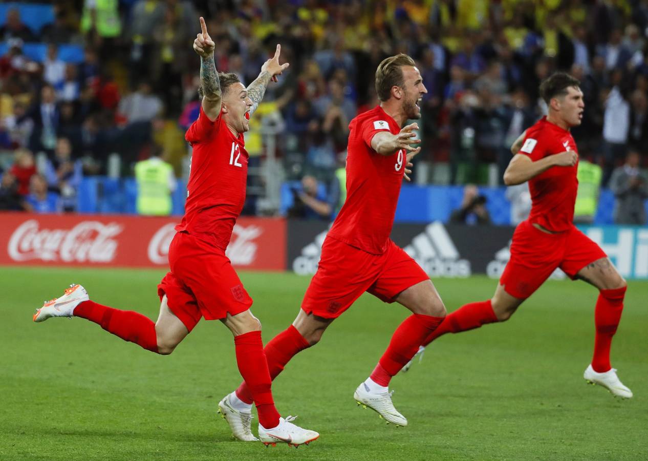 إنجلترا تفوز بركلات الترجيح على كولومبيا
