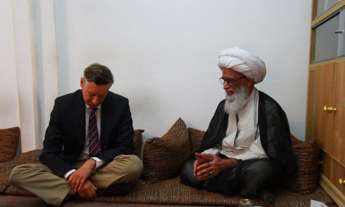 السياسي النجفي يلتقي السفير الالماني في العراق