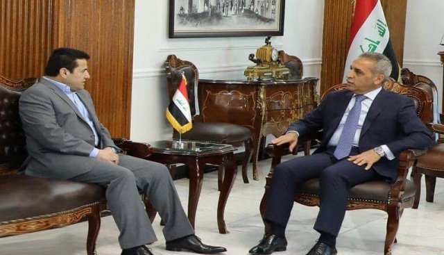 زيدان والأعرجي يؤكدان على التعاون بين القضاء ووزارة الداخلية