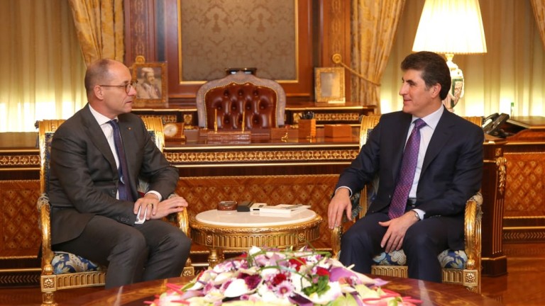 نيجيرفان وكوزين يؤكدان على تعزيز العلاقات بين هولندا وكردستان