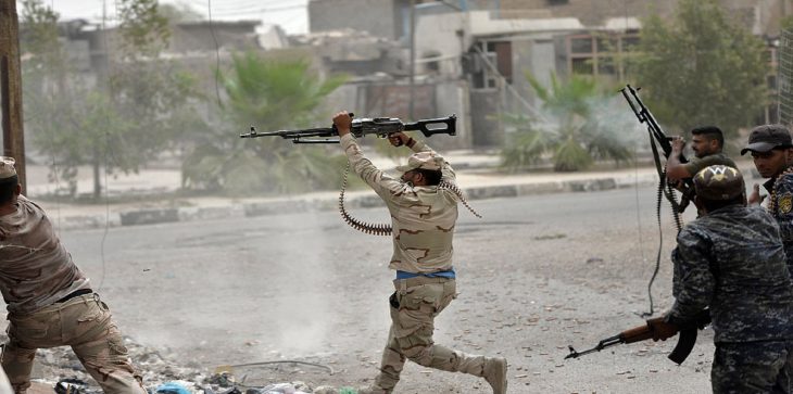 اشتباك مسلح بين مليشيا والشرطة وسط بغداد