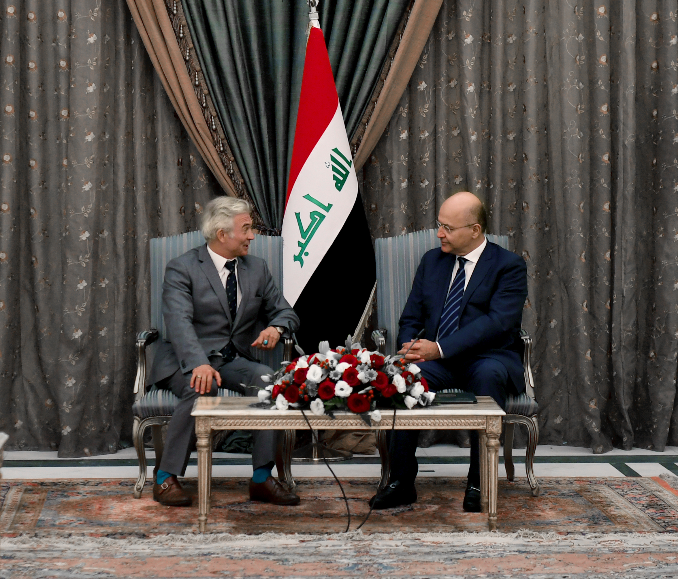 صالح يدعو الاتحاد الاوربي إلى مزيداً من التعاون مع العراق