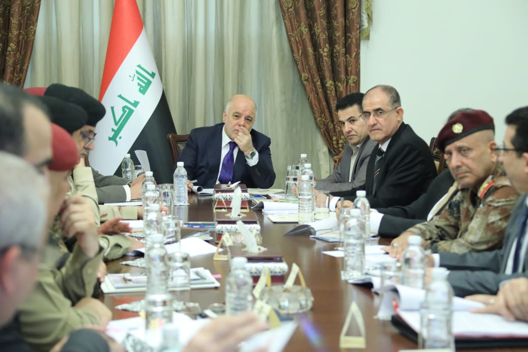 العبادي يترأس اجتماع المجلس الوزاري للأمن الوطني