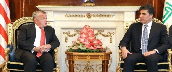 سوليفان يدعو حكومة كردستان باستمرار الحوار مع بغداد