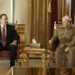 بارزاني وماكغورك يبحثان التطورات السياسية في العراق وكردستان