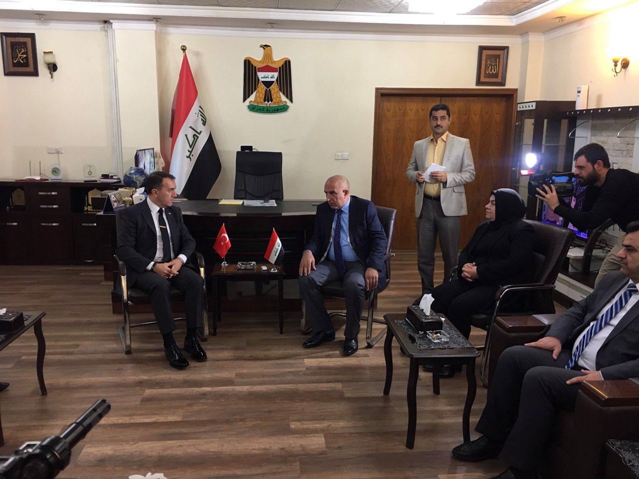 السفير التركي:افتتاح قنصليتي الموصل والبصرة قريبا