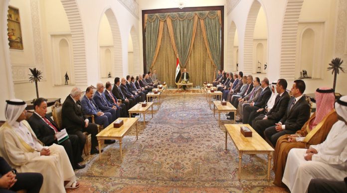 صالح لسفراء الدول العربية والإسلامية:علاقات العراق الخارجية تقوم على المصالح المشتركة