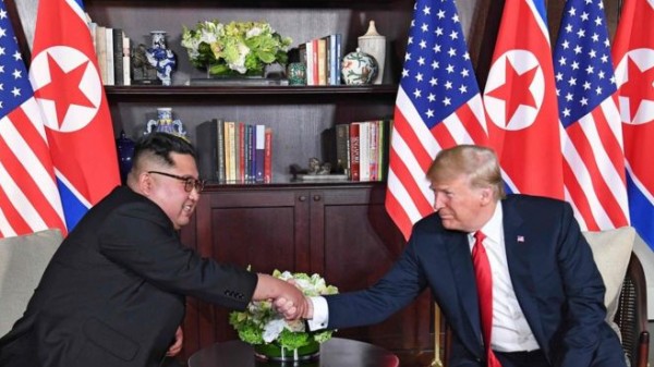 ترامب مسرور بالعلاقة الجيدة بين الولايات المتحدة وكوريا الشمالية