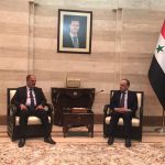رئيس الوزراء السوري يستقبل رئيس اتحاد الصحفيين العرب الاستاذ مؤيد اللامي