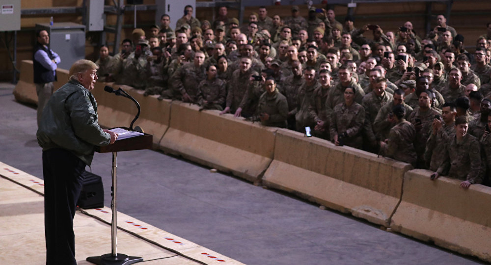 زيباري :زيارة ترامب لجنوده في العراق طبيعية