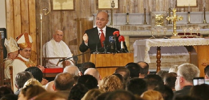 صالح:بدون التسامح والسلام والعدالة لايمكن بناء العراق