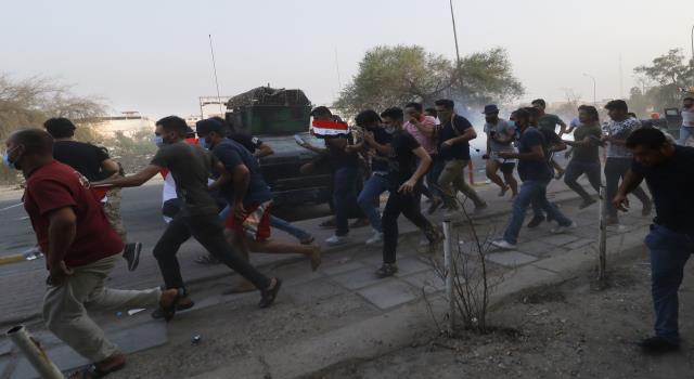حقوق الإنسان في البصرة:استهداف المتظاهرين بالرصاص خط أحمر