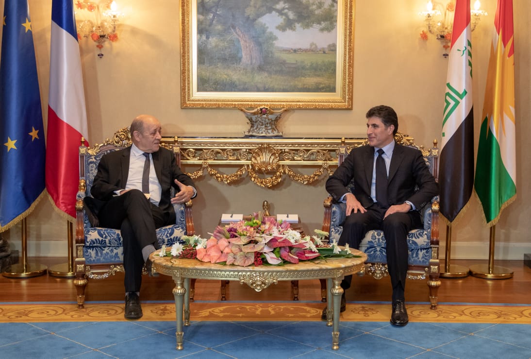 نيجيرفان “يثمن” الدور الفرنسي  في دعم كردستان