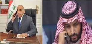 محمد بن سلمان يؤكد لعبد المهدي استمرار دعم العربية السعودية للعراق