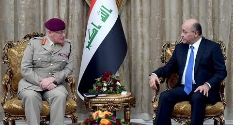بريطانيا تؤكد على استمرارها في دعم الجيش العراقي