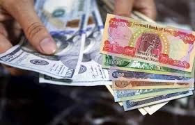 الدولار يعود للإنخفاض امام الدينار العراقي