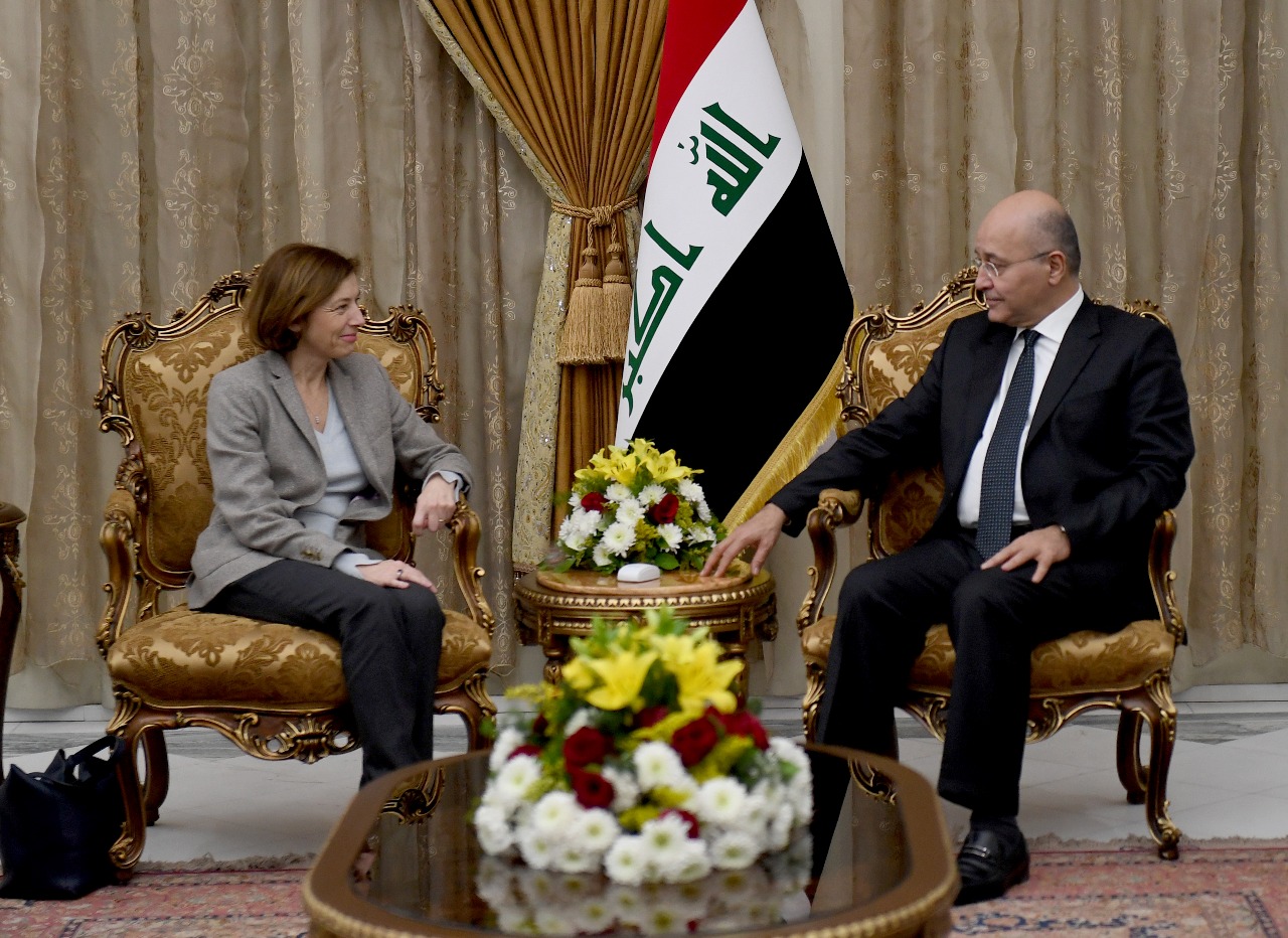 صالح يثمن الدور الفرنسي في دعم العراق
