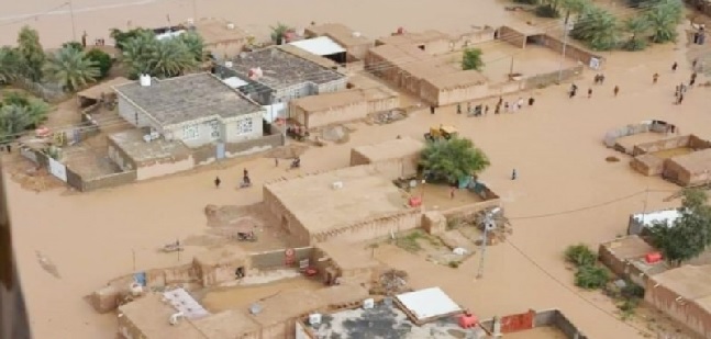 ميسان محافظة  منكوبة بسبب السيول الإيرانية