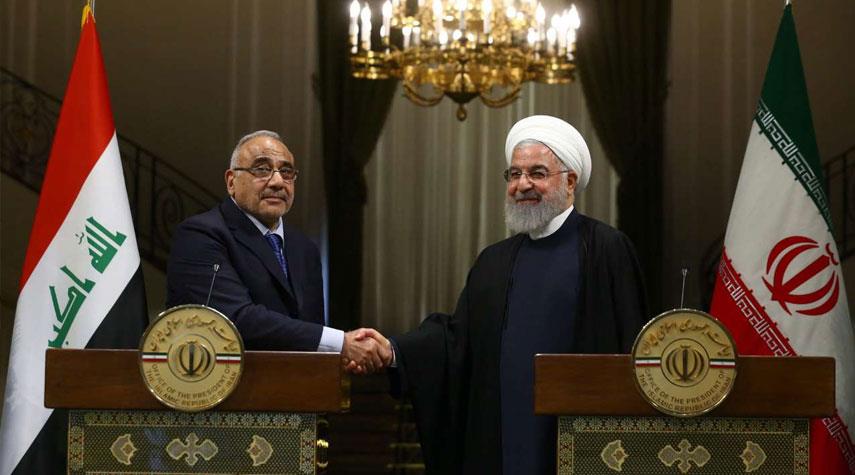 وزير النفط الإيراني:ما قدمه عبد المهدي لإيران يفوق الخيال