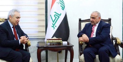 عبد المهدي:برنامجي الحكومي سيجعل العراق بمستوى تقدم “بيرو”