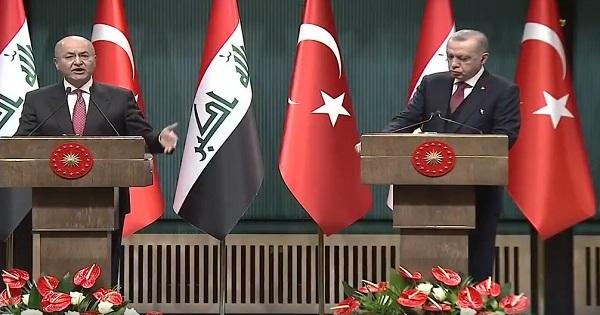 صالح وأردوغان يؤكدان على تعزيز التعاون الأمني بين البلدين ورفض الحرب على إيران