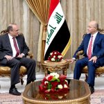 صالح وبلينغسلي يؤكدان على تعزيز العلاقات بين بغداد وواشنطن
