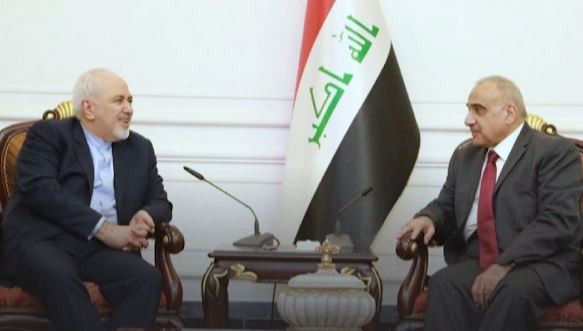 BBC:ظريف حمل العراق رسالة “تصعيدية” تجاه الولايات المتحدة