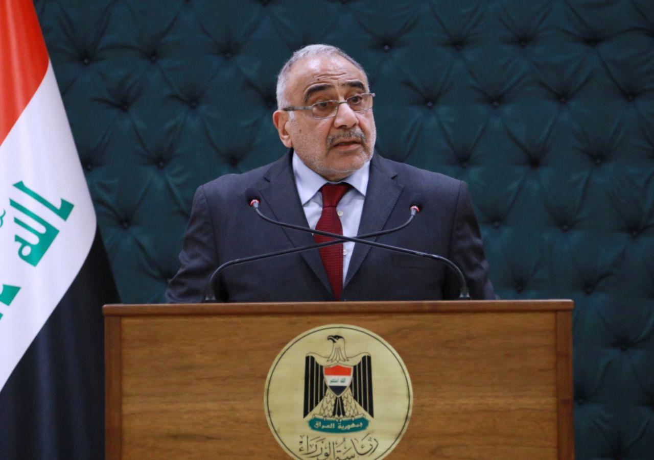 عبد المهدي:الوضع الأمني لا يتحمل تضخيم الخلافات السياسية