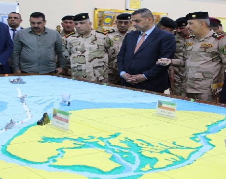 وزير الدفاع يعلن عن إنشاء أكبر قاعدة بحرية جنوبي البصرة