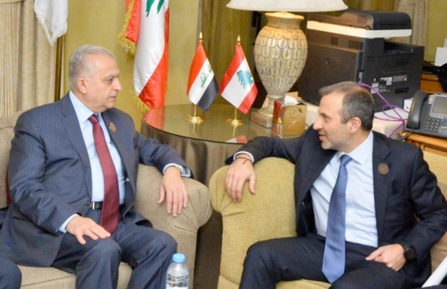 الحكيم وباسيل يؤكدان على التنسيق ووحدة الموقف السياسي بين العراق ولبنان
