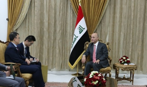 صالح يؤكد على عمق العلاقة بين العراق والصين