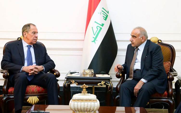 عبد المهدي “يثمن” الدور الروسي في الشرق الأوسط!