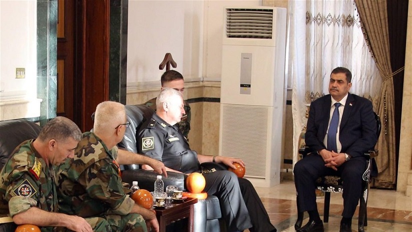 الشمري يبحث مع ممثلي روسيا وسوريا احتمالية دخول عناصر داعش الى العراق