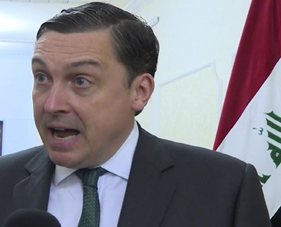 السفير البريطاني:لاداعي لنظريات المؤامرة مطالب الشعب العراقي مشروعة