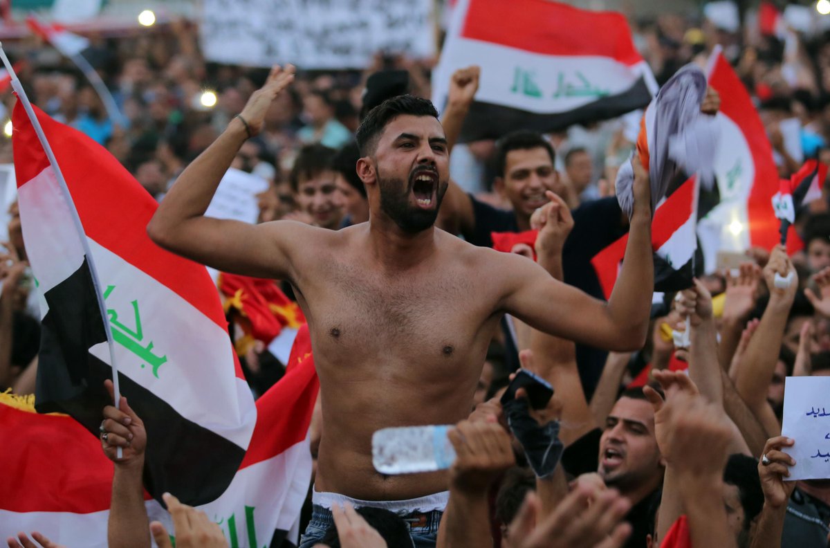 وسائل جاهزة لمواجهة الانتفاضة العراقية