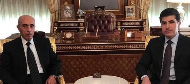 زيباري يباشر بمنصبه مسؤول المكتب العسكري في رئاسة الإقليم