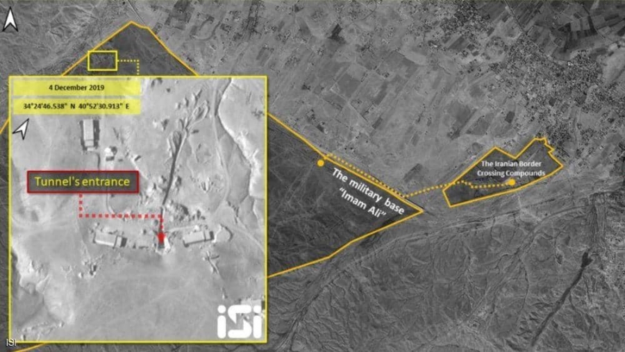 وكالة أمريكية تكشف عن نفق يمتد من الحدود العراقية إلى العمق السوري لتخزين الصواريخ لضرب السعودية وإسرائيل