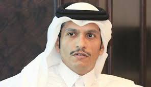 وزير خارجية قطر يصل بغداد