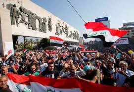 المتظاهرين العزل بين عراقية الجيش والشرطة..وإيرانية الحشد وقوات الشغب والامن الوطني والاستخبارت