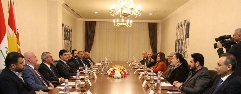 رئاسة الإقليم:المصالح العليا لكردستان وحماية كيانه الدستوري أساس التعامل مع بغداد