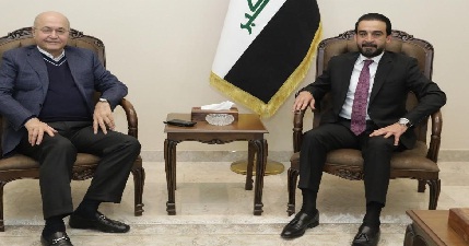 صالح والحلبوسي يؤكدان على توزيع المناصب في حكومة علاوي وفقا للمحاصصة