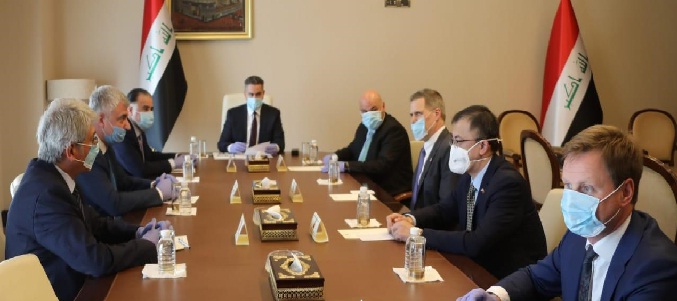 الزرفي يلتقي بسفراء الدول دائمة العضوية في مجلس الأمن الدولي