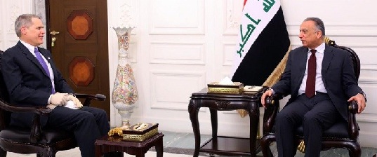 الكاظمي وتولر: تعزيز التعاون بين بغداد وواشنطن “ضرورة”