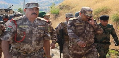 قائد قوات الحدود يصل دهوك لتفقد الحدود مع تركيا