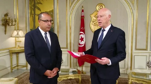 الرئيس التونسي يكلف المشيشي لرئاسة الوزراء