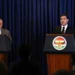 نيجيرفان وظريف يؤكدان على تعزيز التعاون بين إيران والإقليم