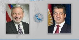 مسرور وبرويليت يؤكدان على استثمار الطاقة في الإقليم من قبل الشركات الأمريكية